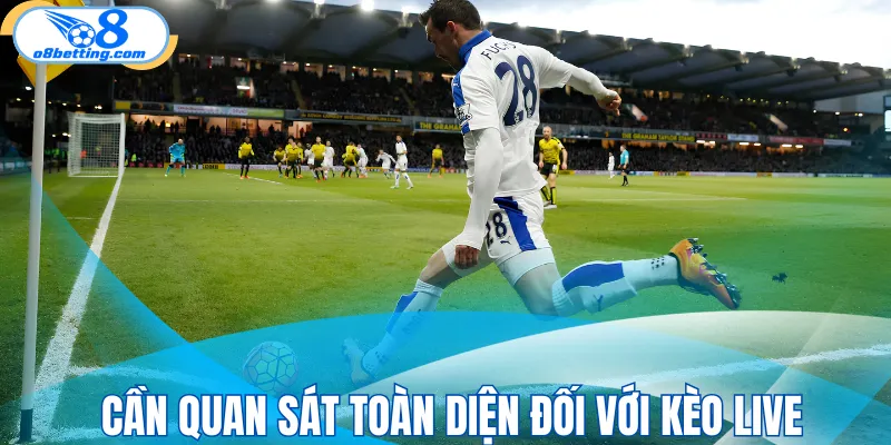 Cần quan sát toàn diện đối với kèo live